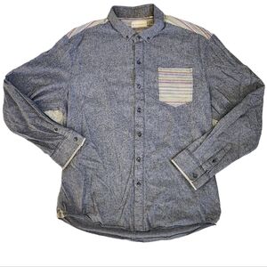 7 diamonds Button Up Pocket Shirt XXL